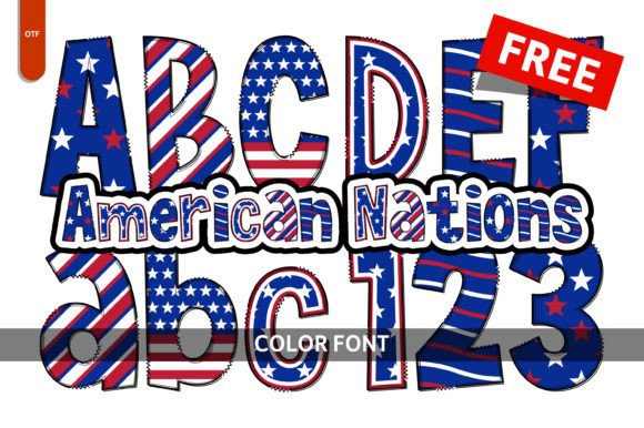 America's Vibrant Voice: The American Nations Color Font