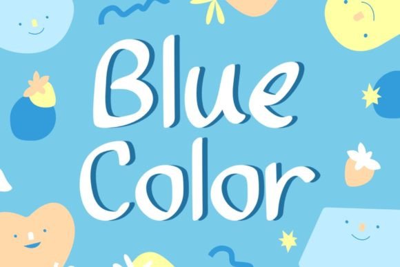 Blue Color: The Refreshing Typeface for Modern Design