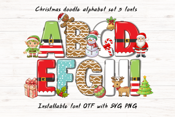 Christmas Set: A Typeface That Feels Like a Holiday Hug