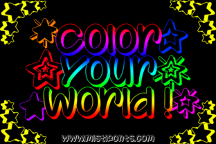 Color Your World: A Fresh Perspective on 3D Outline Fonts
