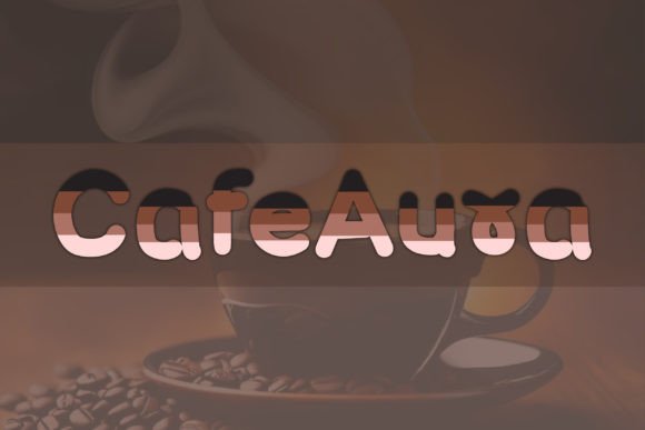 Discover CafeAura: The Typeface That Tastes Like Your Favorite Brew