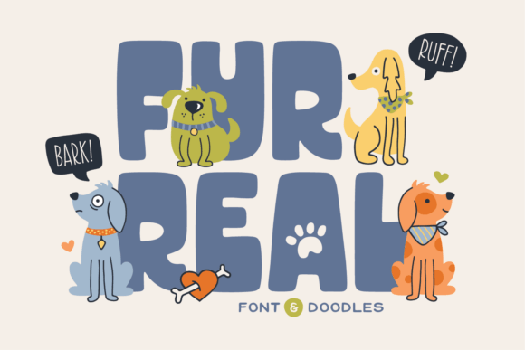 Fur Real: A Playful Hand-Drawn Font for Authentic Branding