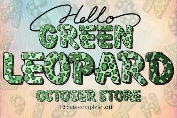 Green Leopard: A Typeface That Roars Style and Substance