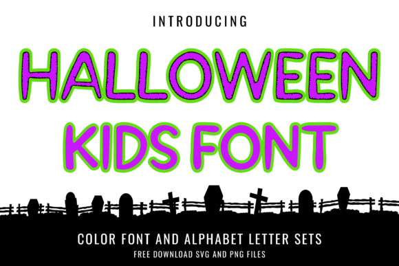 Halloween Kids: A Playful Typeface for Festive Design Projects