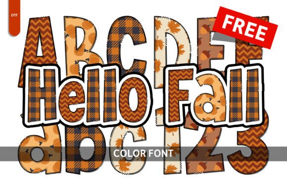 Hello Fall: Your Go-To Autumn Display Font