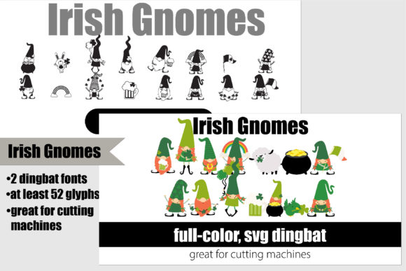 Irish Gnomes: A Playful Twist on Celtic Charm for Your Designs
