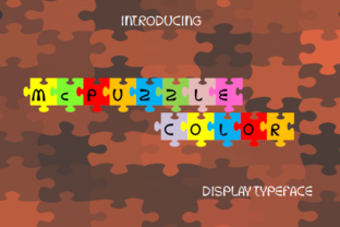 McPuzzle Color: A Playful Font for Vibrant Projects