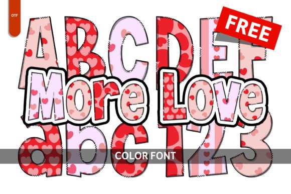 More Love: The Playful Font for Creative Projects