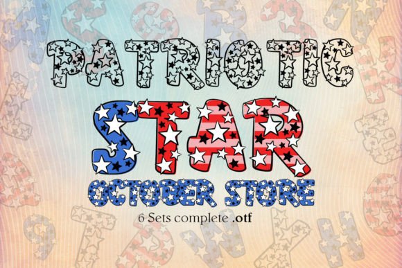 Patriotic Star: A Typeface That Captures the Spirit of Independence