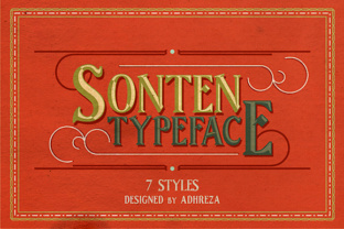 Sonten Typeface: A Versatile Serif for Creative Projects